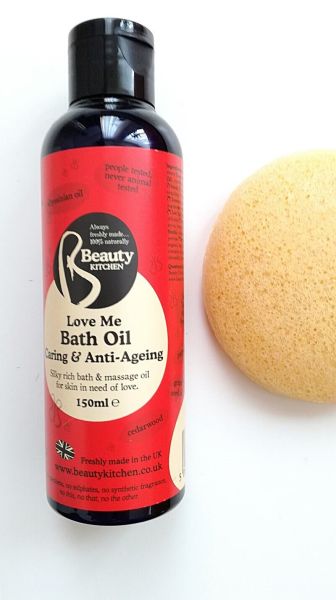 Beauty Kitchen Bath Oils- Review 3 Love Me Caring & Anti-Ageing Bath Oil 5