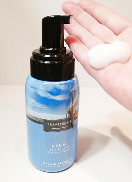 TREATMENTS®- Geniet na van een dagje wellness thuis- Review 8 Uyuni Hair & Body Shower Foam