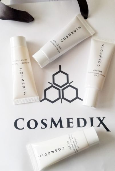 Na 3 Weken Minder Rimpels met Cosmedix & De Peeling bij New Eden Skincare 5 4- piece essentials kit for normal skin