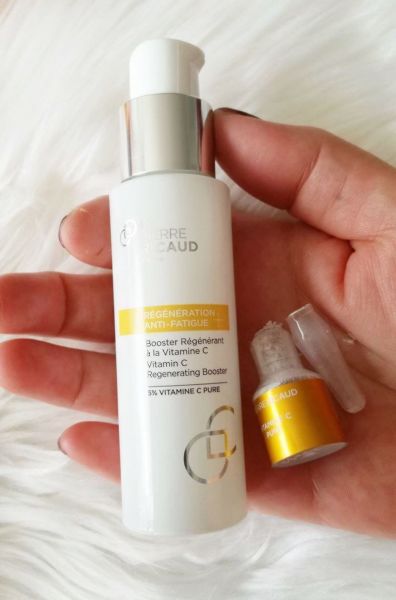 Dr. Pierre Ricaud: Review- Afslankende en Hermodellerende Verzorging & Herstellende Booster met 5% Pure Vitamine C 8 dr pierre ricaud vitamine C booster