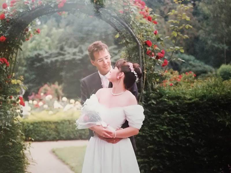 KeeK op de WeeK 26- Onze trouwfoto's van 28 jaar geleden! 13 trouwdag (9)