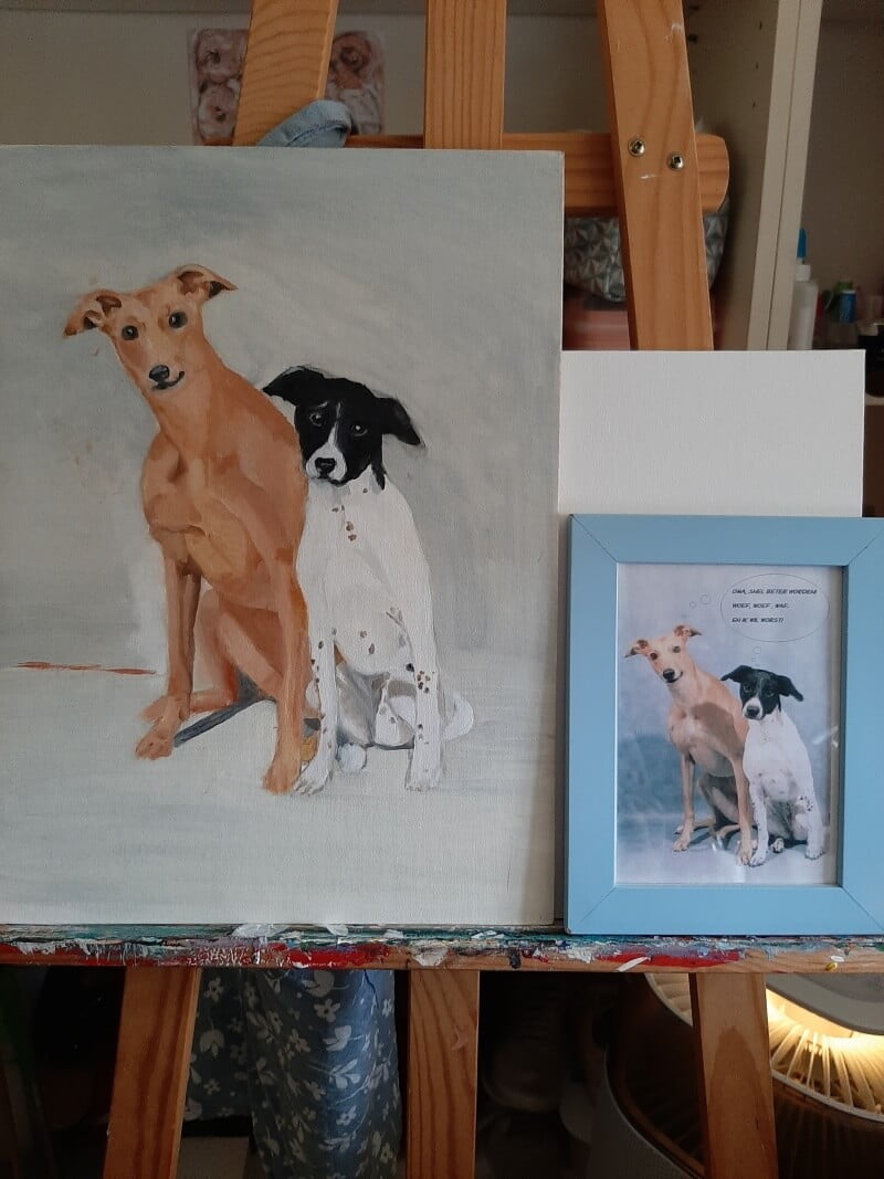 KeeK op de WeeK 4- Frans Stokbrood, Indische Smoor, Schilderij van onze Hondjes en Morgen naar de Dierenarts... 5 keek op de week KeeK op de WeeK 4- Frans Stokbrood, Indische Smoor, Schilderij van onze Hondjes en Morgen naar de Dierenarts...