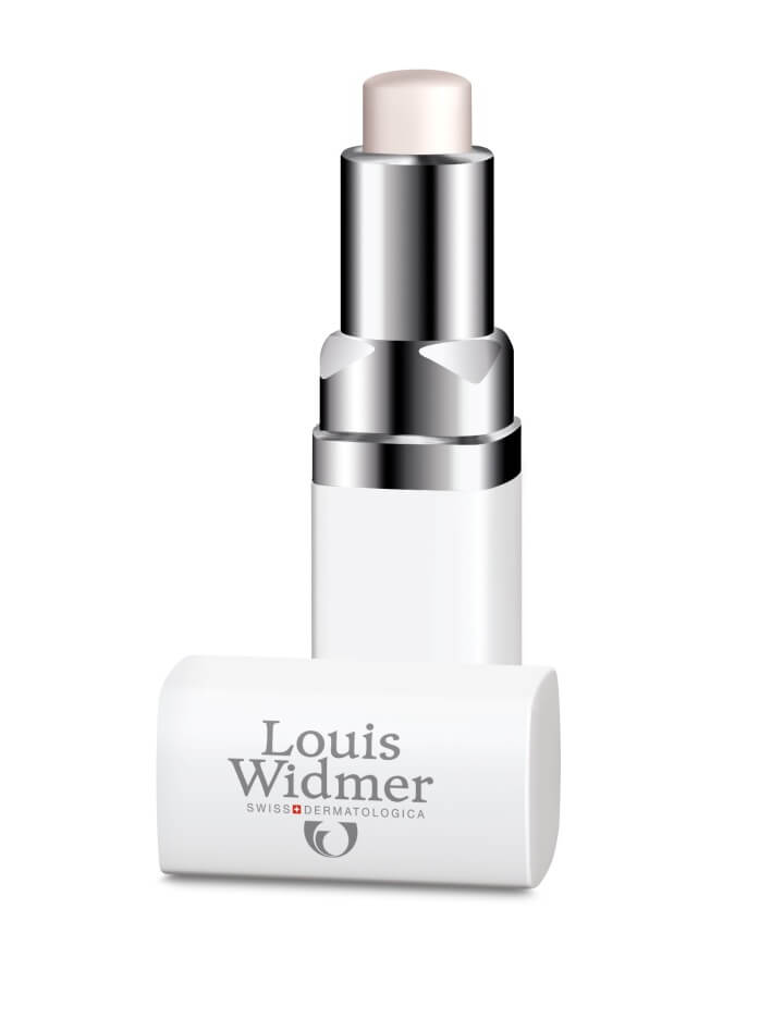 Hands Up & Love your Lips… Hoogwaardige dermatologische verzorging, voeding én UV-bescherming voor de tere huid van de handen en lippen tijdens de zomermaanden. 9 Louis Widmer Lippenverz. Stick UV 10